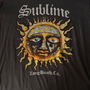 Sublime Black Short Sleeve Tee